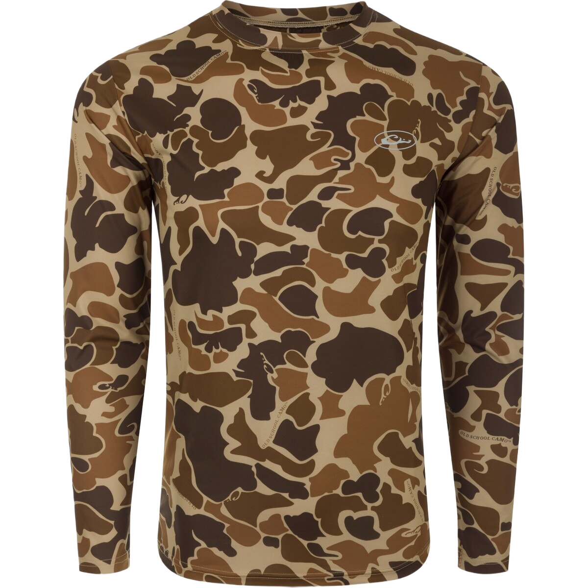 Image of Drake EST Performance Crew Long Sleeve Tee - Drake Old School - XL