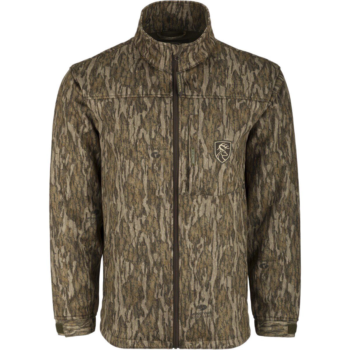 Drake Non-Typical Youth Endurance Full Zip Jacket - Mossy Oak Bottomland - 10