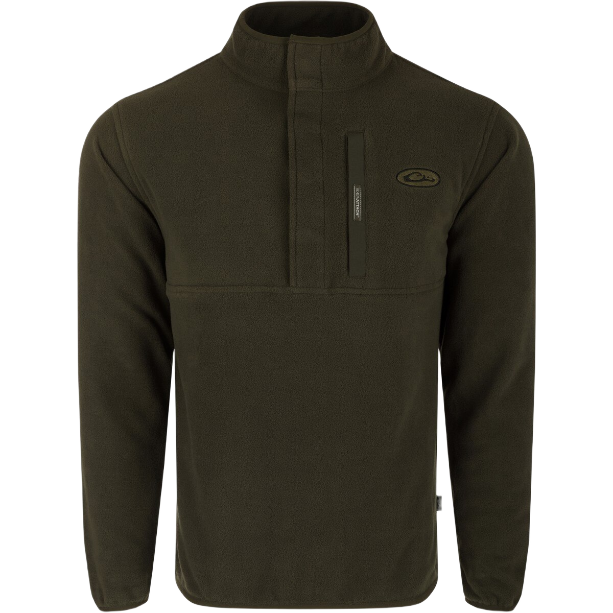 Image of Drake Camp Fleece Pullover 2.0 - Brown