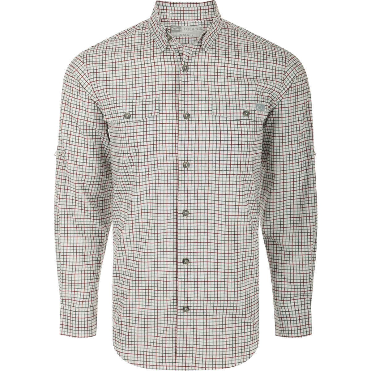 DRAKE Frat BD Tattersall Long Sleeve Shirt