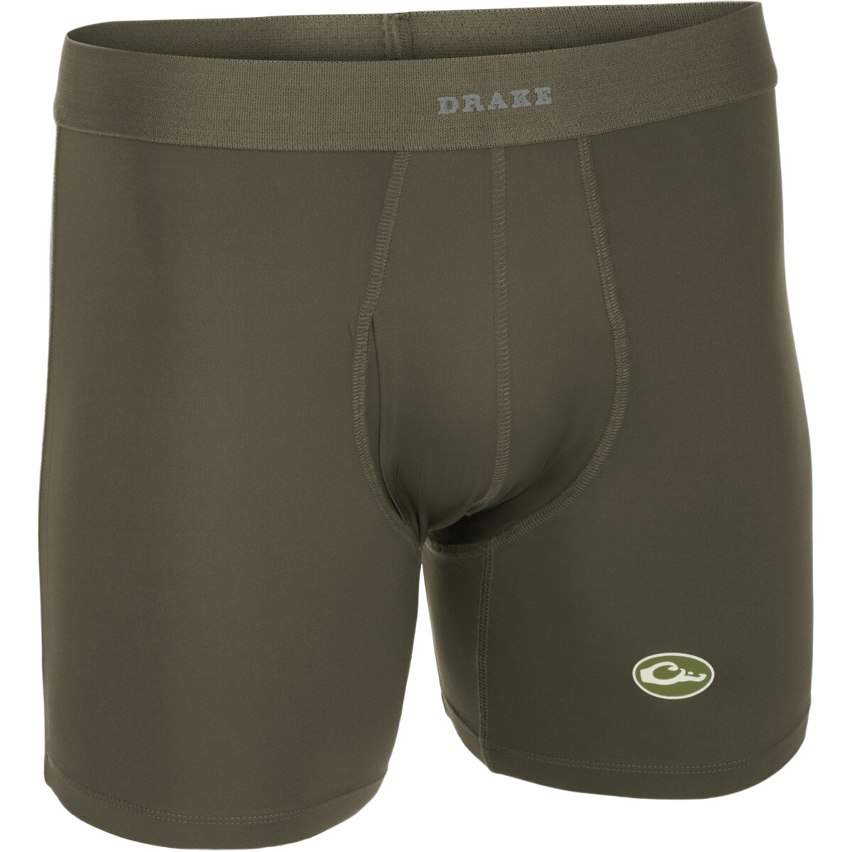 Image of Drake Men's Commando Boxer Brief - Kalamata Olive - 3XL