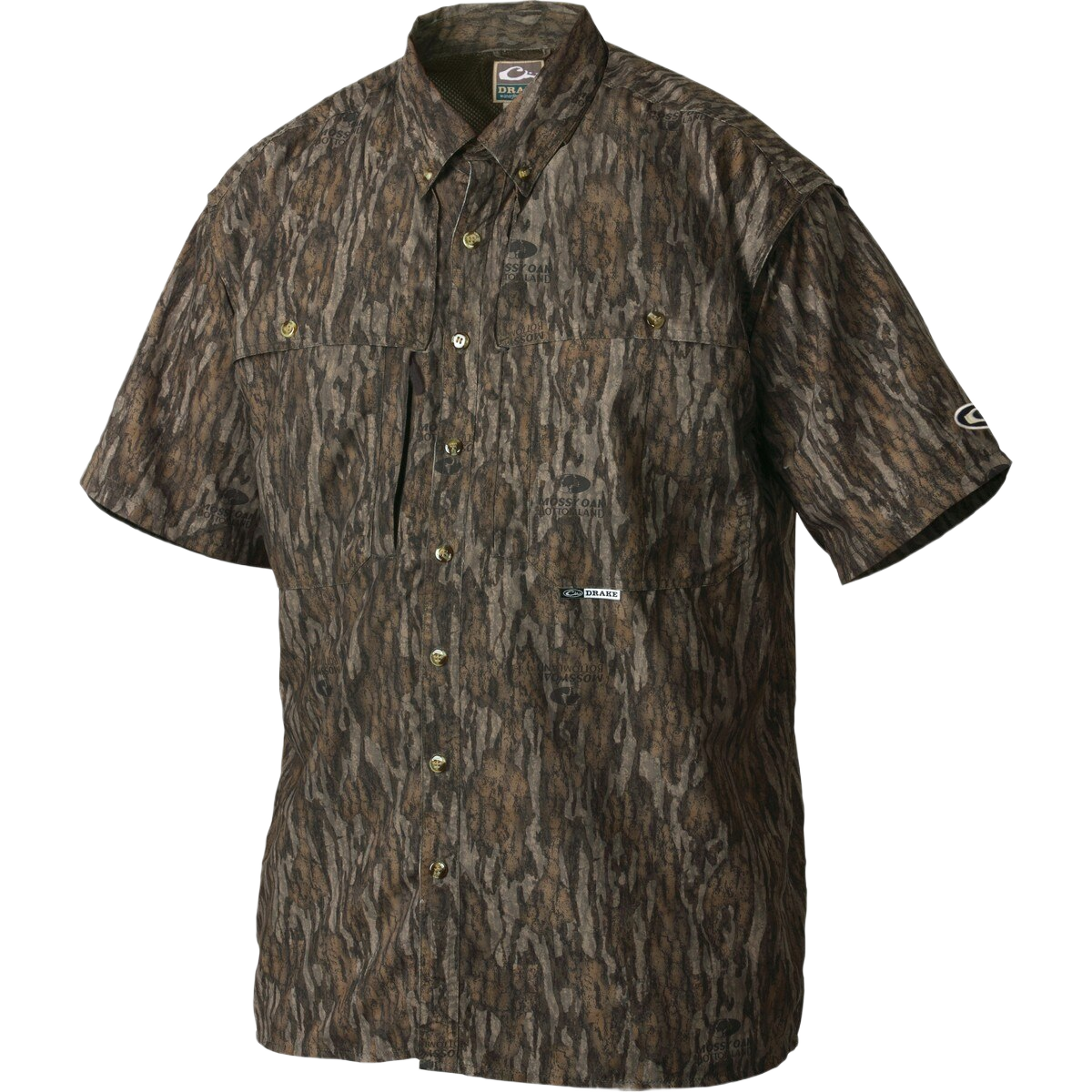 DRAKE Short Sleeve Vented Wingshooters Shirt