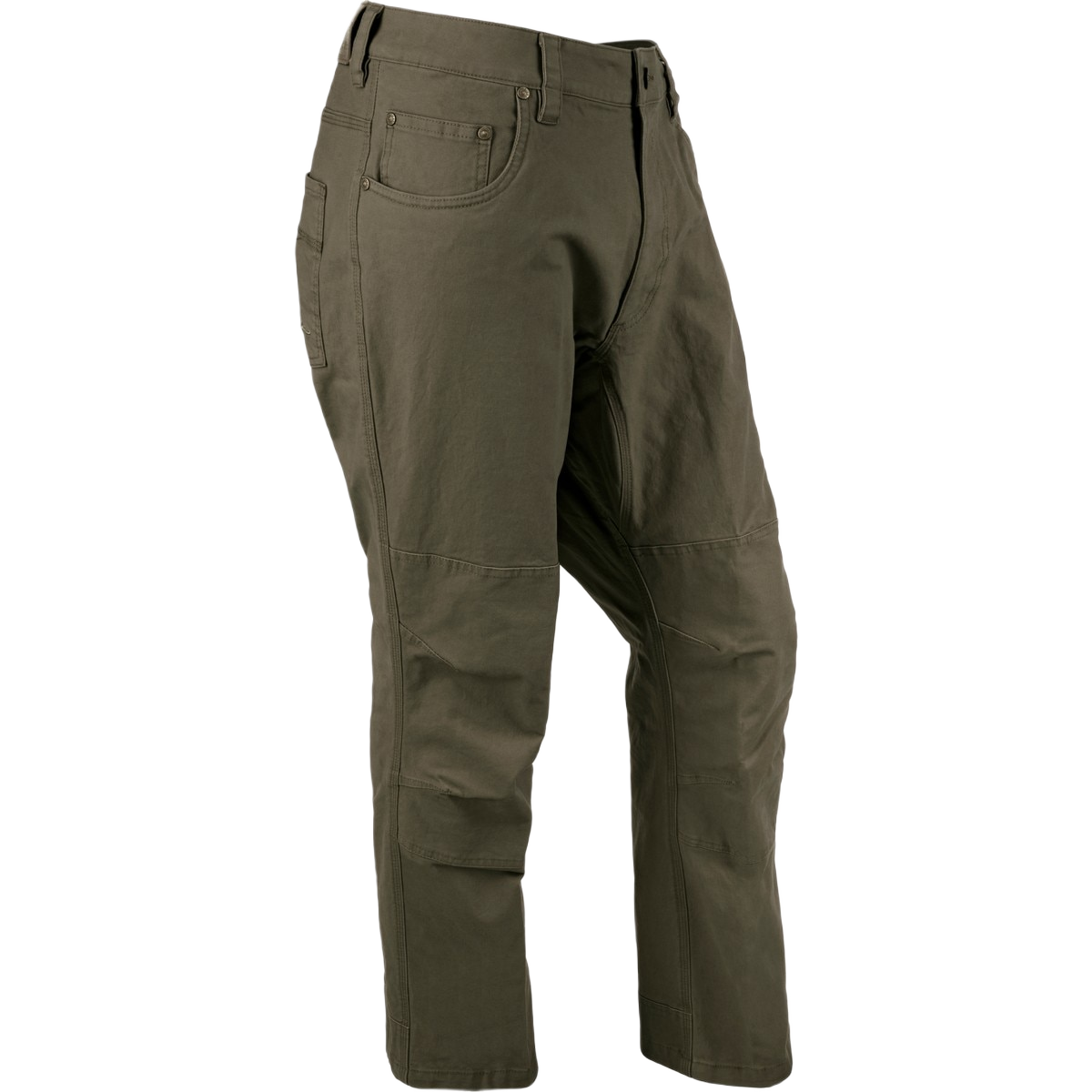Image of Drake Men's Stretch Canvas Pants - Kalamata Olive