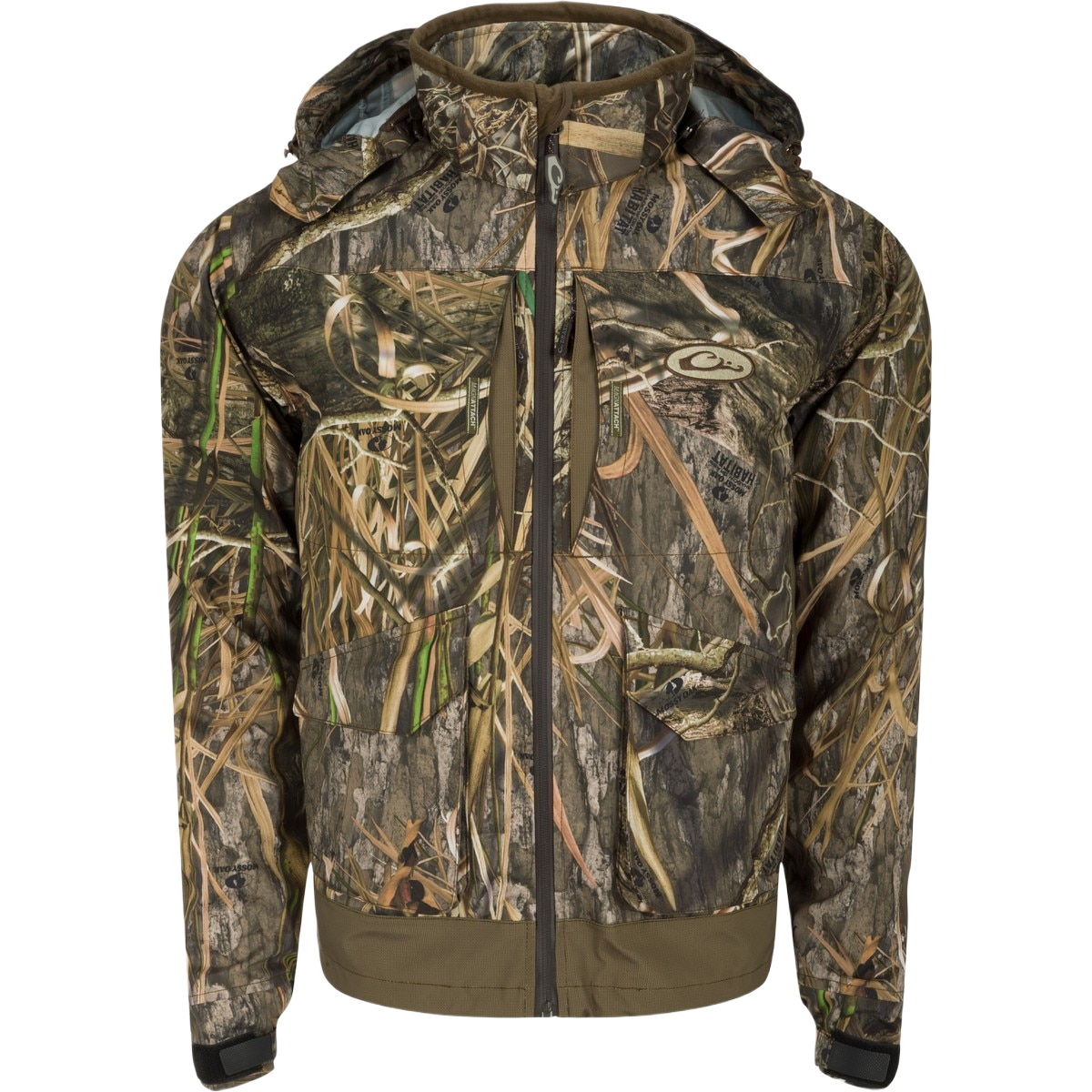 Image of Drake G3 Flex 3-in-1 Waterfowler's Jacket - Shadowgrass Hab - 2XL