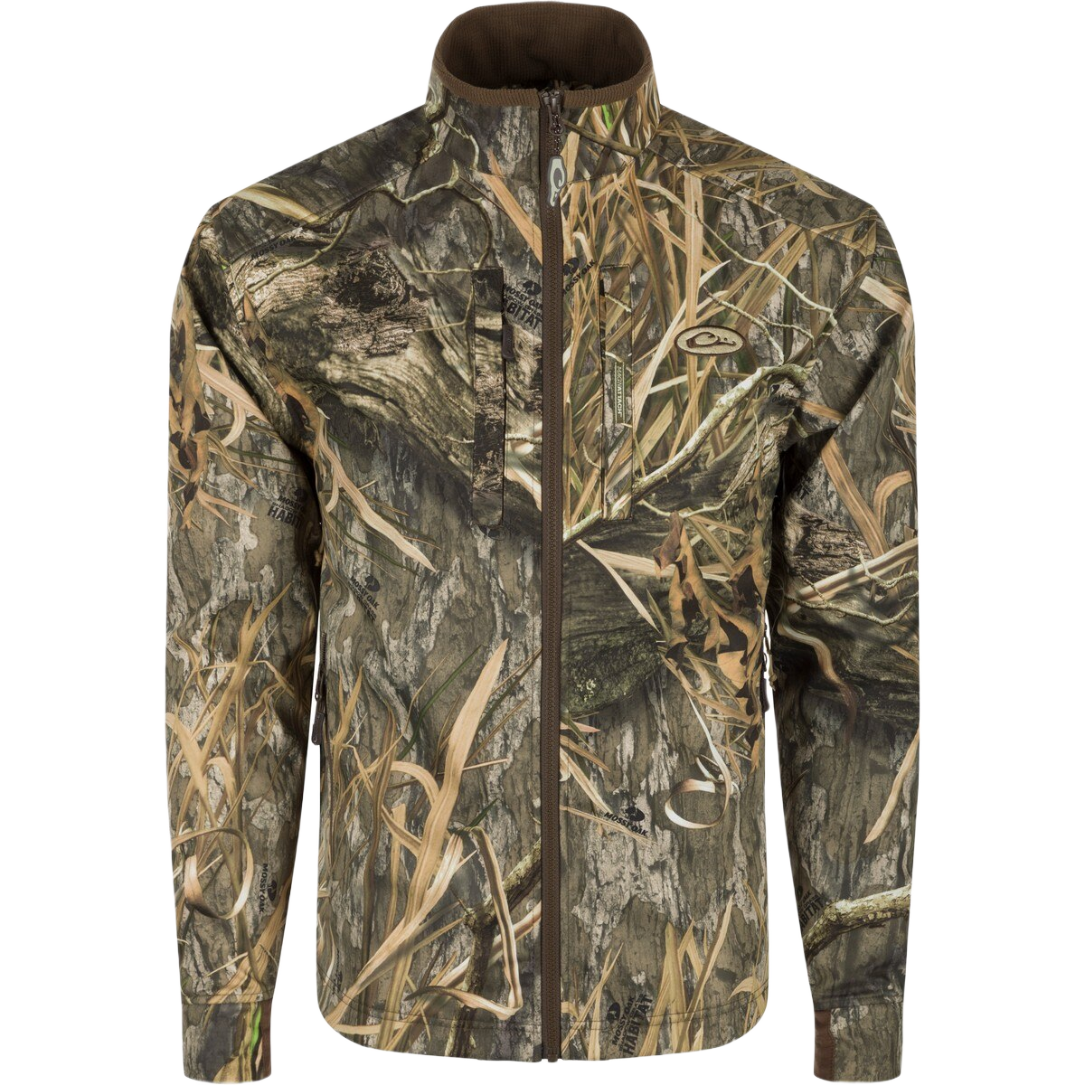 Image of Drake Windproof Soft Shell Jacket - Mossy Oak Shadow Grass Habitat - 2XL