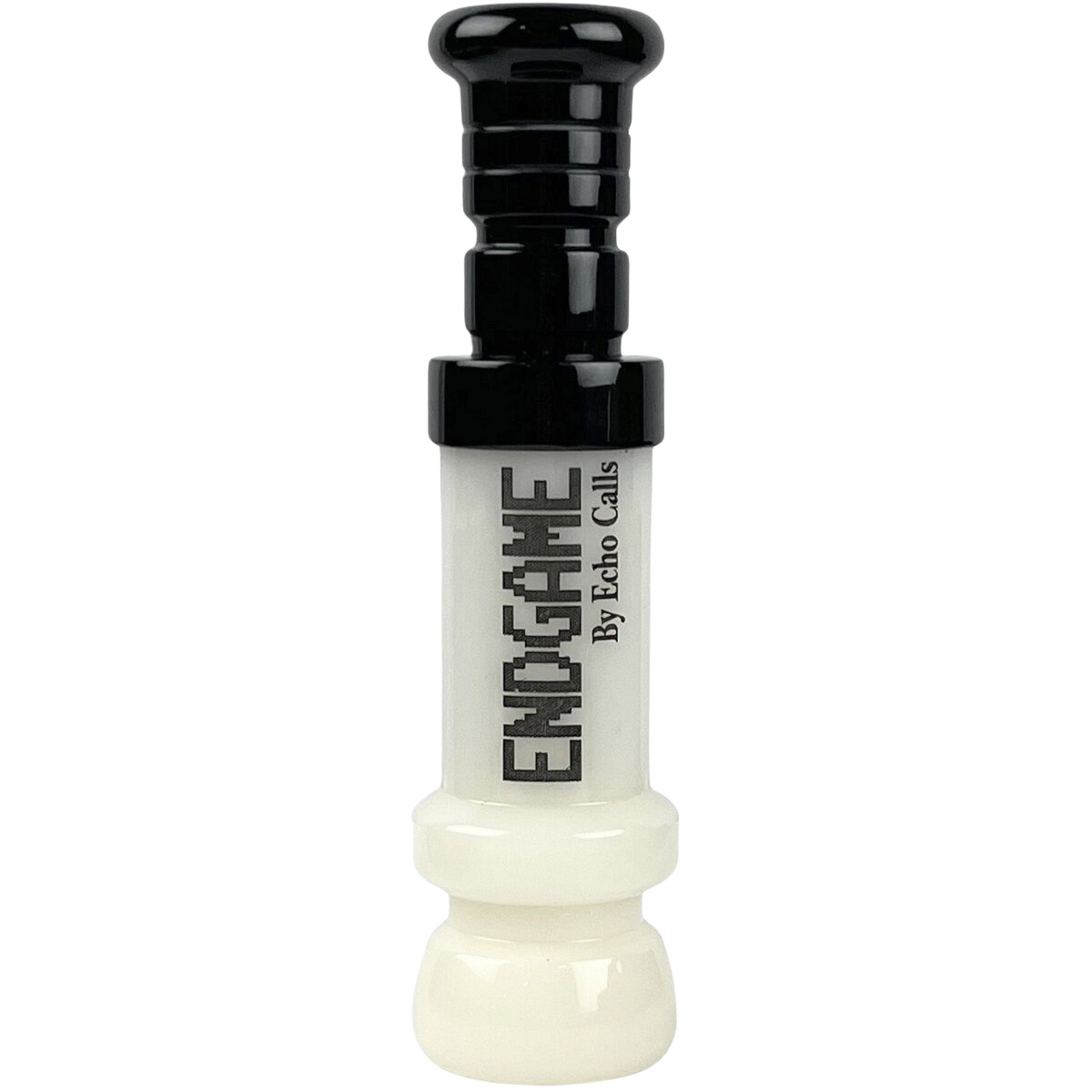 Image of Echo End Game Cut Down Duck Call - Ivory/Black