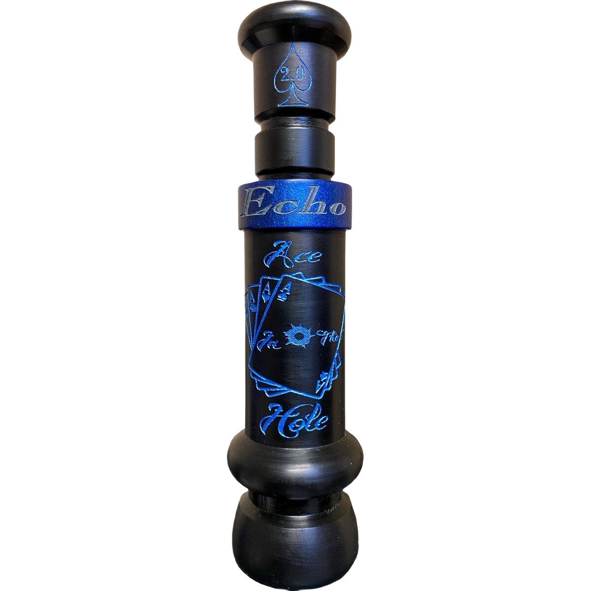 Image of Echo Calls Ace In The Hole Cutdown 2.0 Duck Call - Matte Black