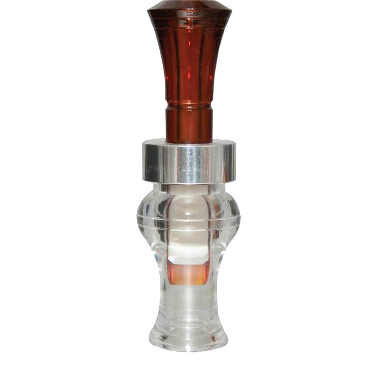 Image of Echo Timber Molded Polycarbonate Double Reed Duck Call - Bourbon Water