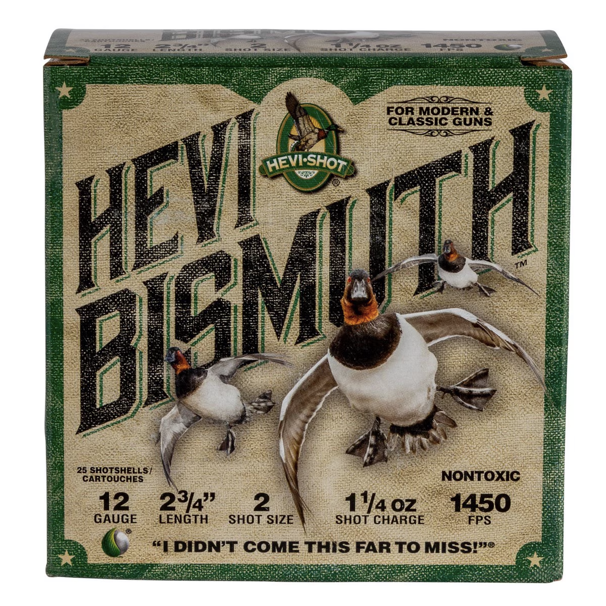 Hevi-XII, 12 Gauge, 6 Shot, 3 in, 1 1/4 oz, 1450 fps