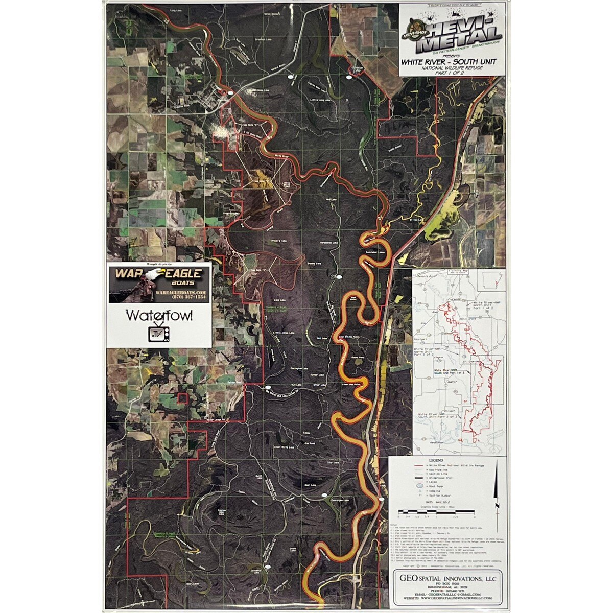 Image of GeoSpatial Innovations Aerial Hunting Map