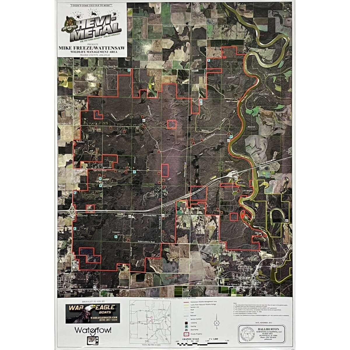 Image of GeoSpatial Innovations Aerial Hunting Map