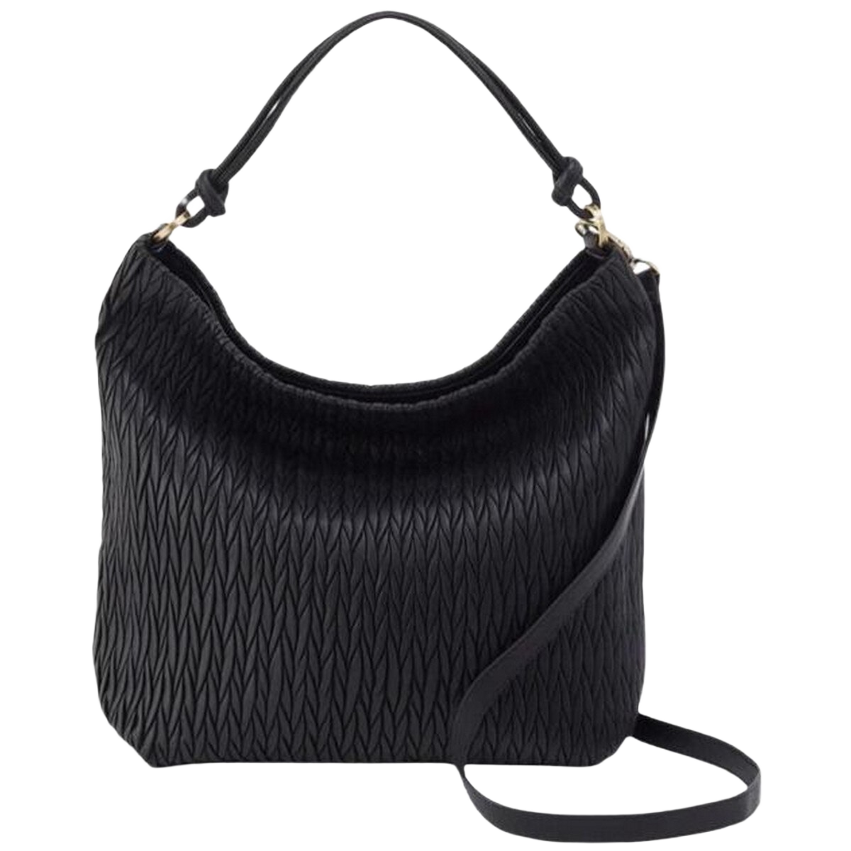 Image of Hobo Lindley Pleated Leather Purse