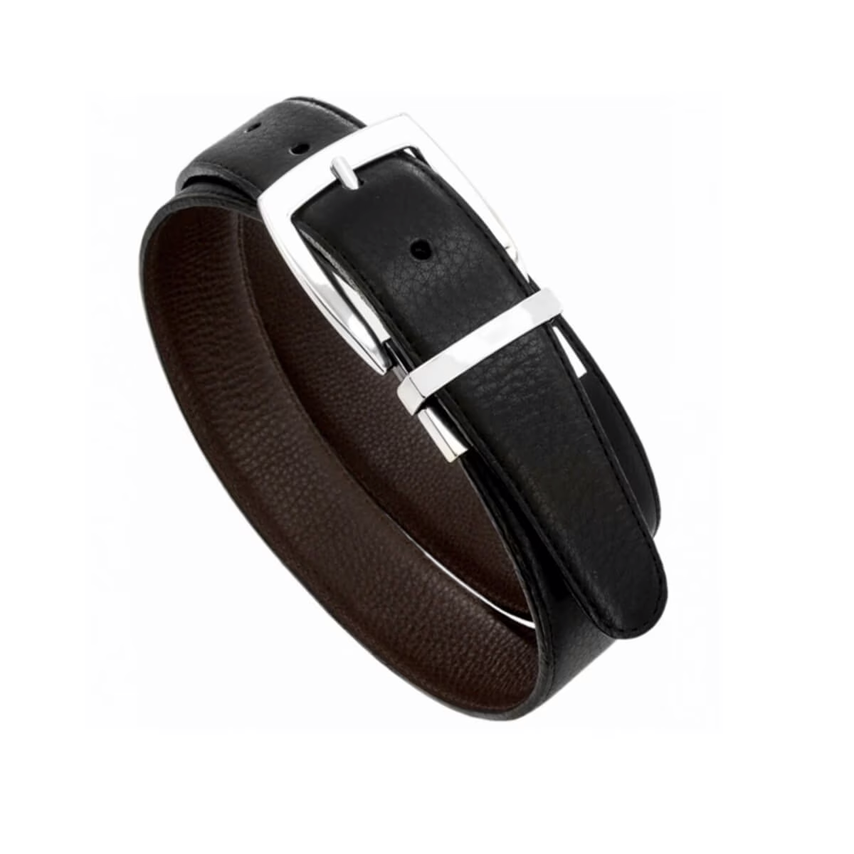 Image of Brighton Jefferson Reversible Leather Belt