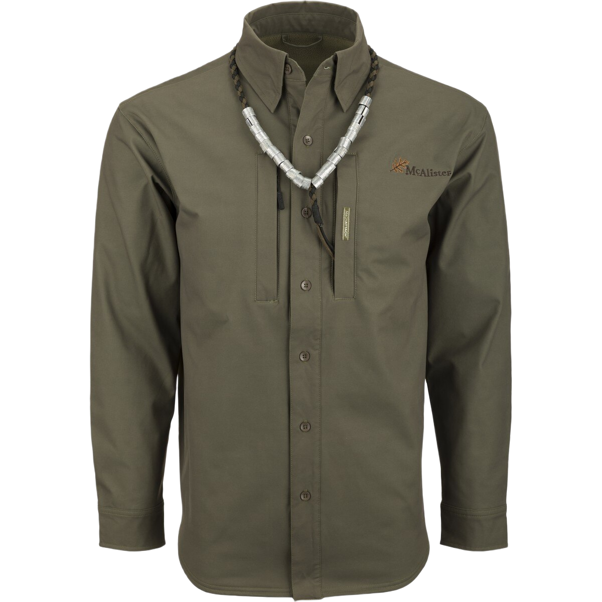 Image of McAlister Microfleece Softshell Waterfowler's Shirt