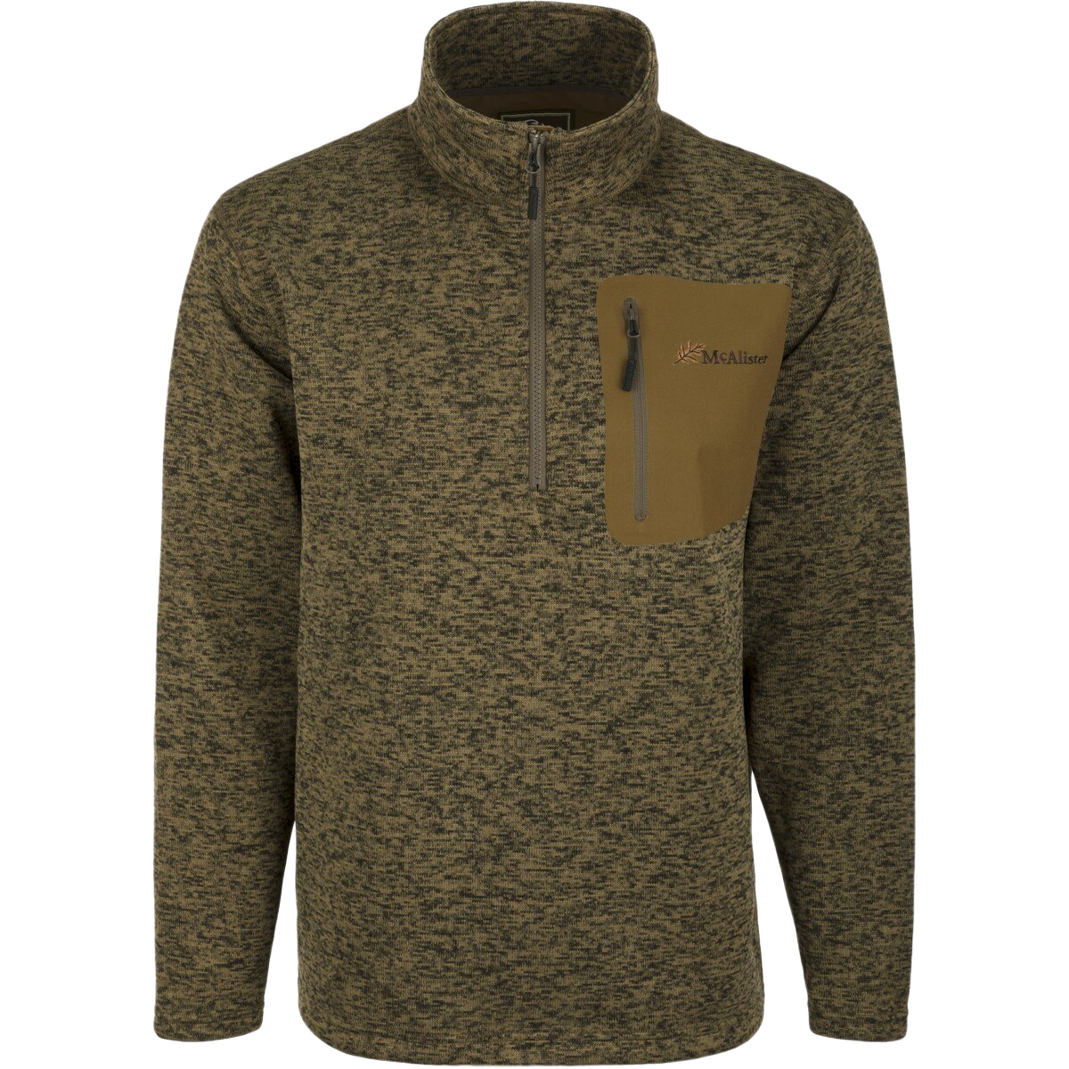Image of McAlister Quarter Zip Sweater Fleece Pullover