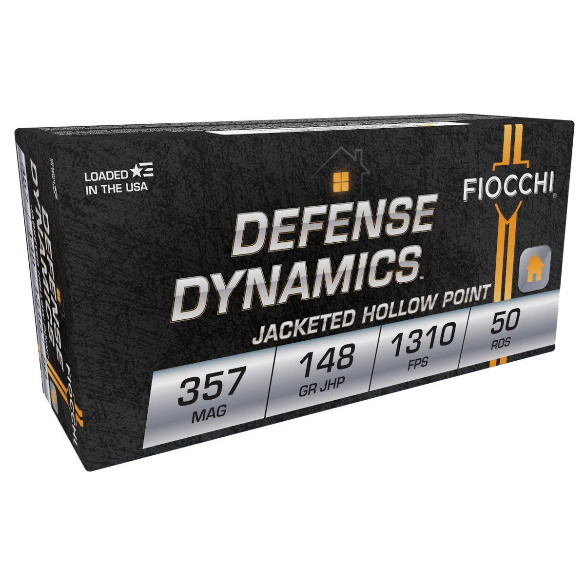 Fiocchi Defense Dynamics 357 Mag 148 Gr Jacketed Hollow Point 50 Rd                                                             