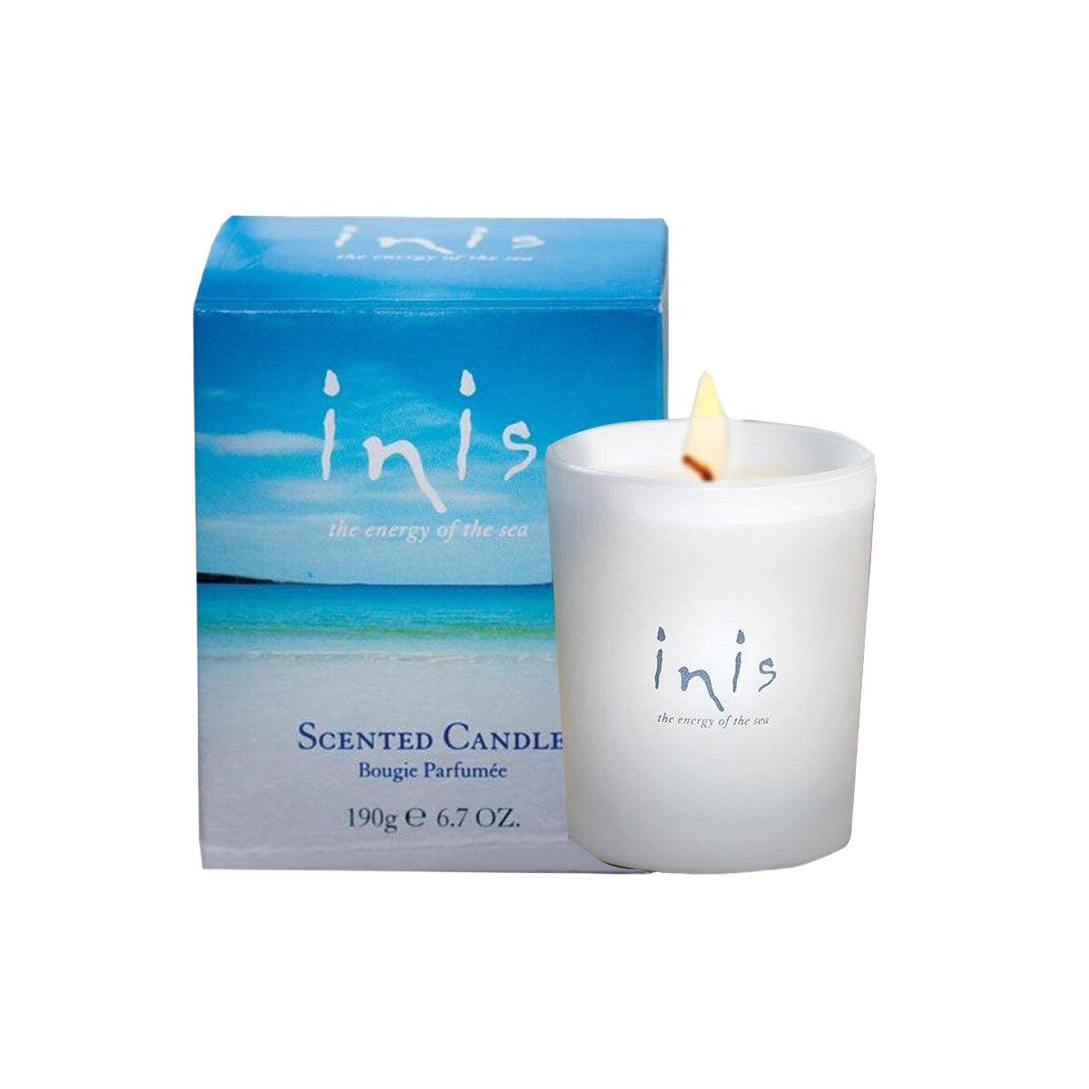 Image of Inis The Energy Of The Sea Scented Candle 190g/6.7oz 40+ Burn Time