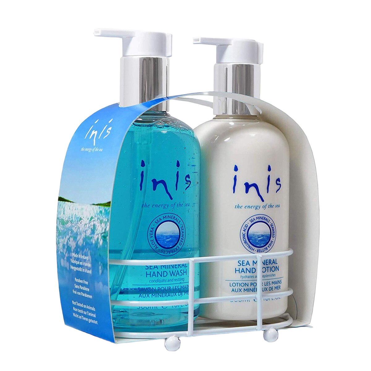 Image of Inis The Energy Of The Sea Hand Care Caddy 2 x 300ml/10oz