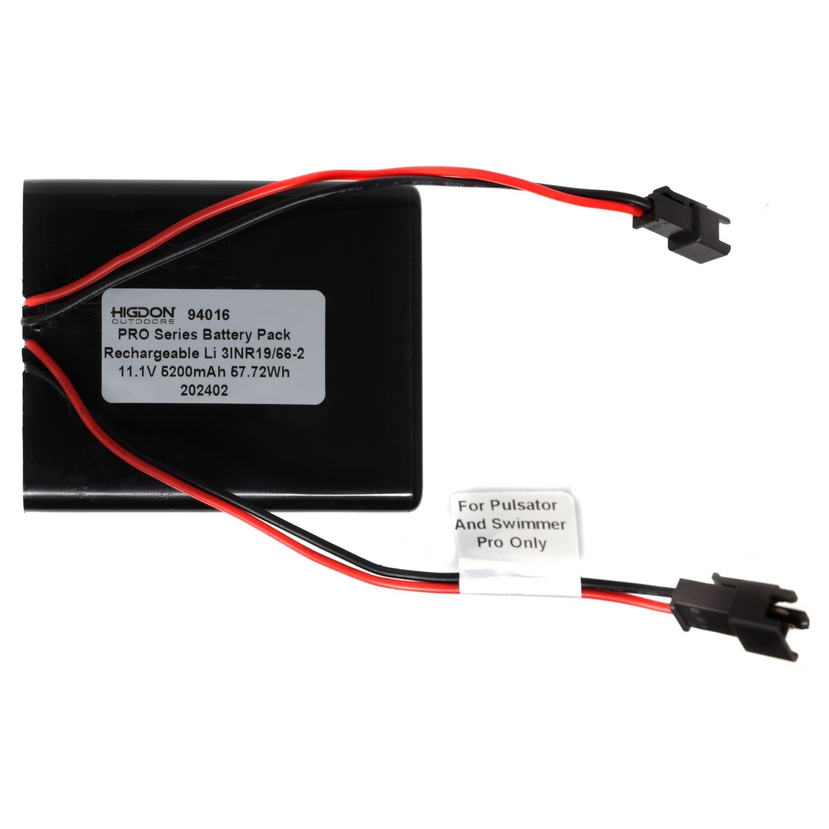 Image of Higdon Pro Series Double Battery Pack 12V