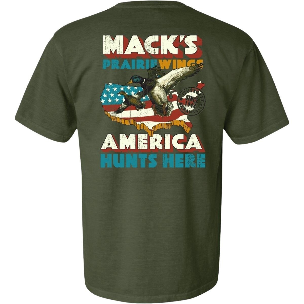 MPW Retro Patriotic Short Sleeve Tee                                                                                            
