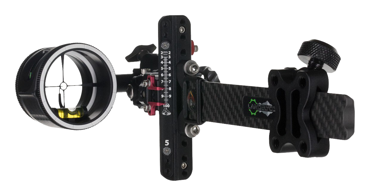 Axcel Landslyde Plus Carbon Pro Slider Bow Sight AV41 1 Pin 0.10 Green - Bass Pro Shops