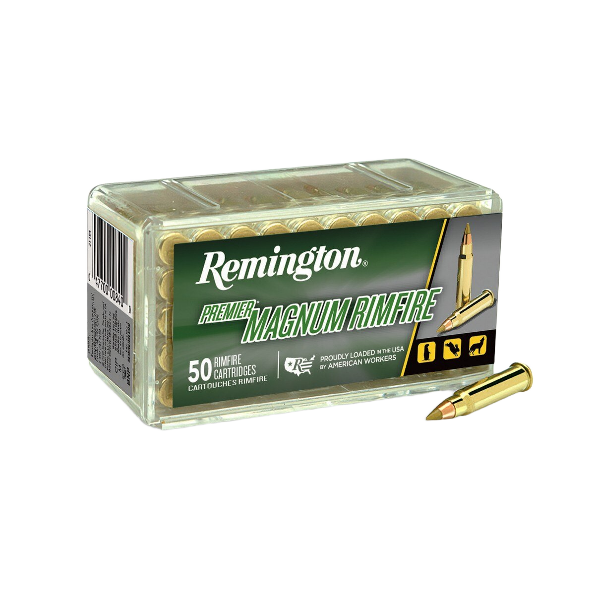 Remington Premier Magnum 17 HMR 17 Gr JHP 50 Rd