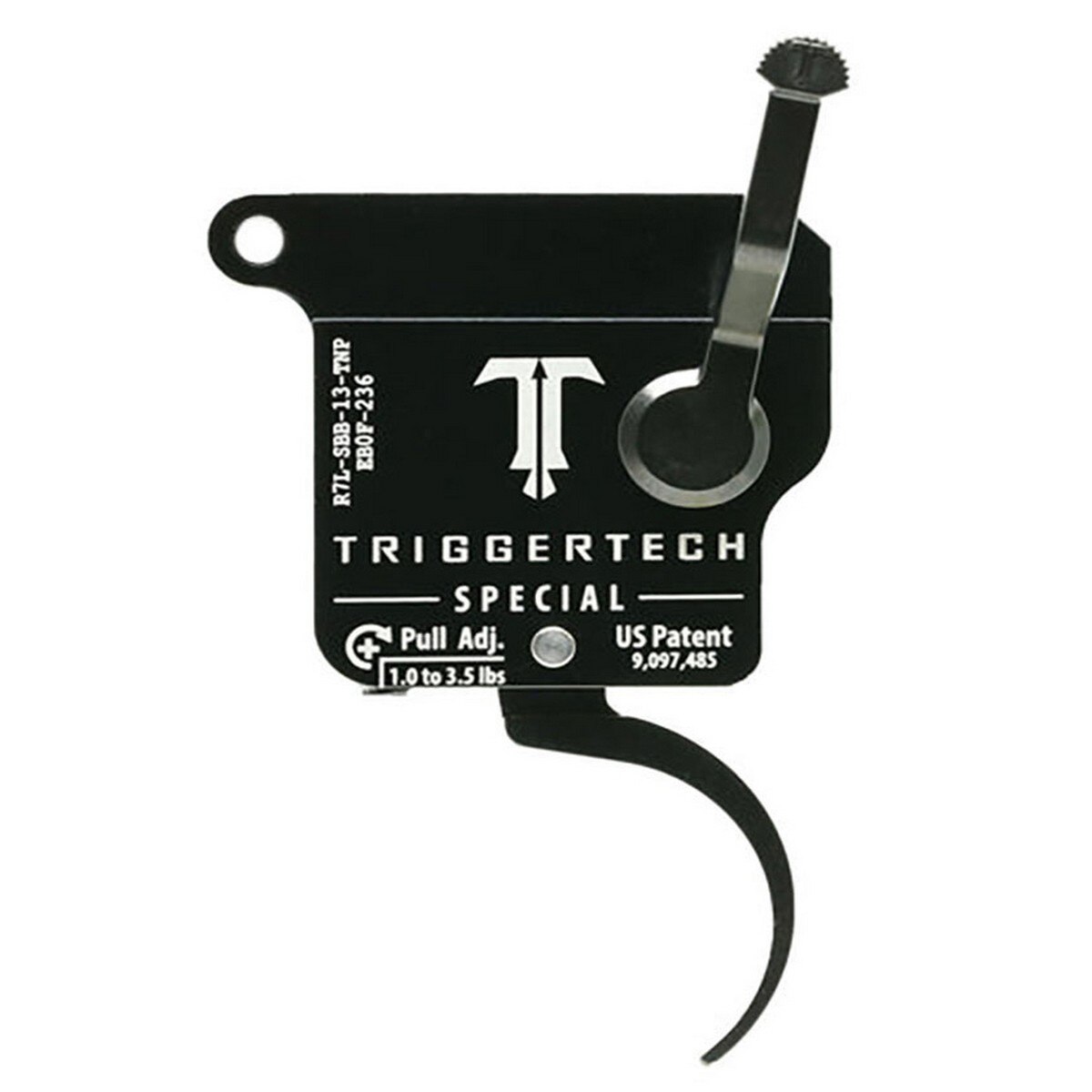 Image of TriggerTech R700 Black Special Pro Curved Left Hand No Bolt Release