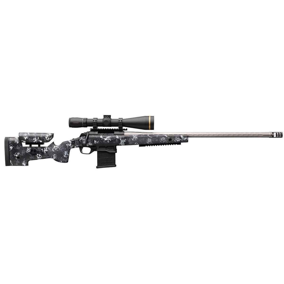 Browning XBolt Target Pro McMillan 6mm Creedmoor 101 26 Black with Gray  White