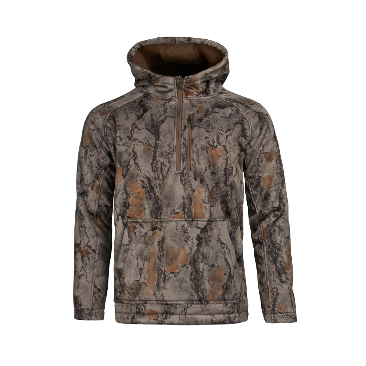Image of Natural Gear Mid Weight Layer 1/4 Zip Pullover - Natural - XL