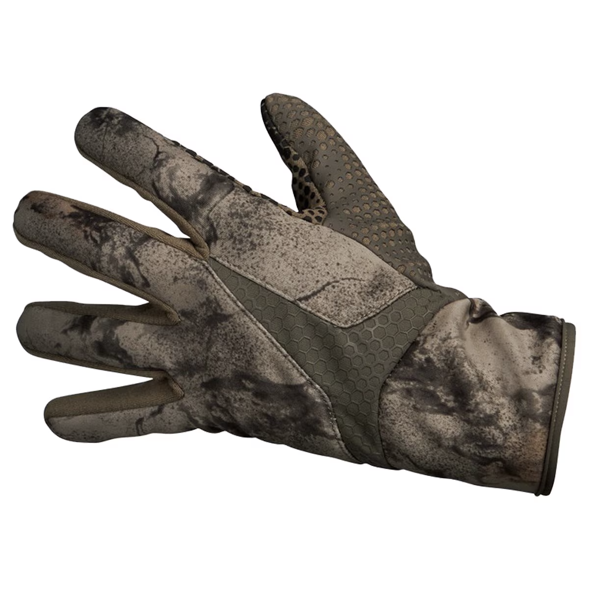 Natural Gear Performance Soft Shell Mid-Weight Hunting Gloves - L - Natural Gear
