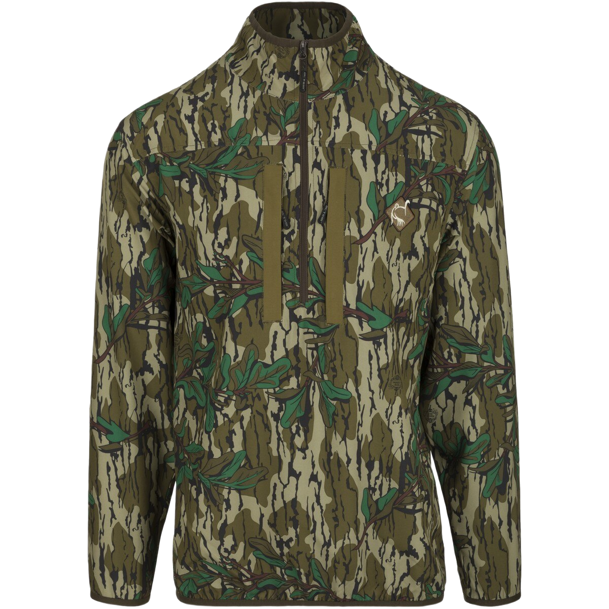 OL' TOM Tech Quarter Zip Jacket with Spine Pad