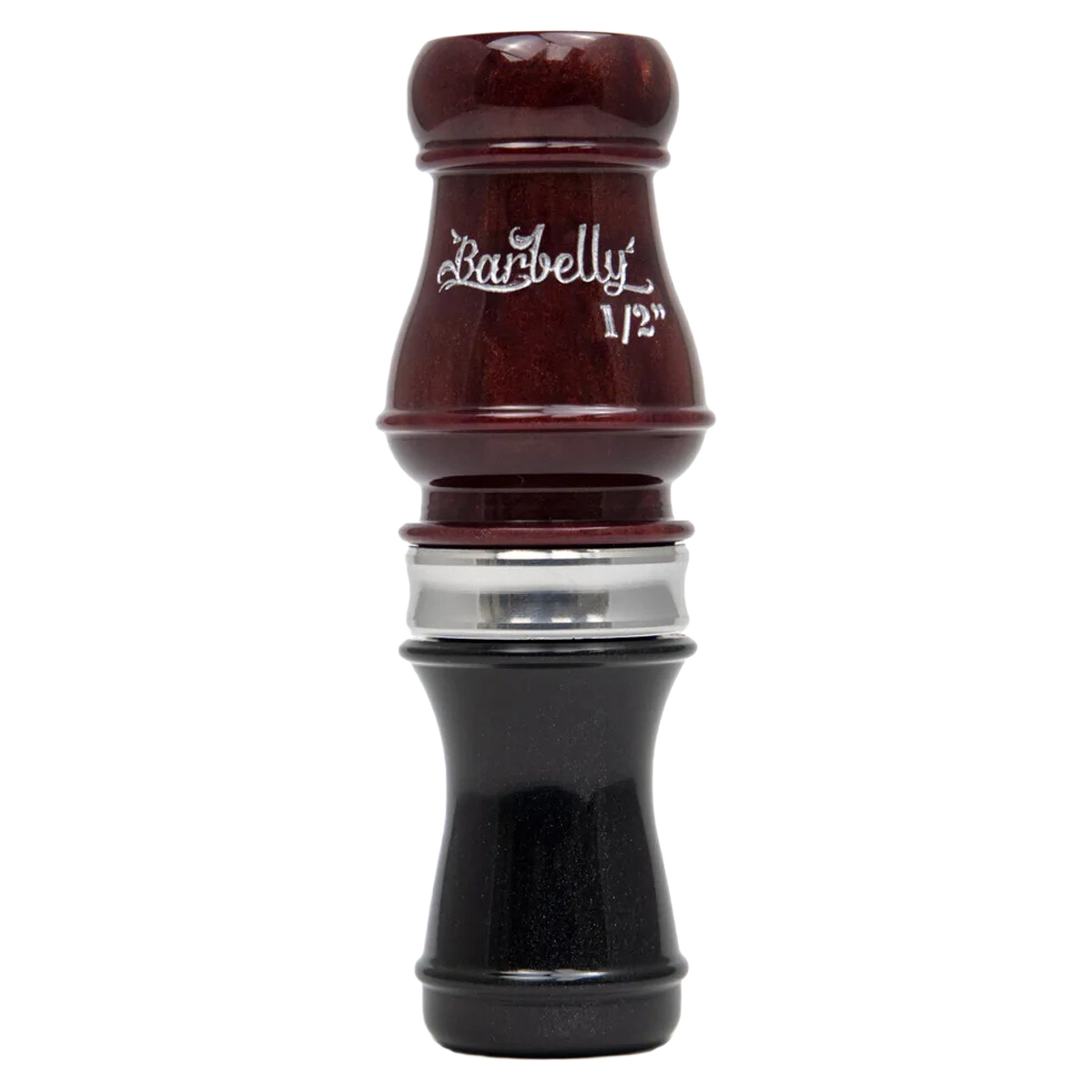 Image of "Rich N Tone Barbelly 1/2"" Speck Call - Black/Cherry"