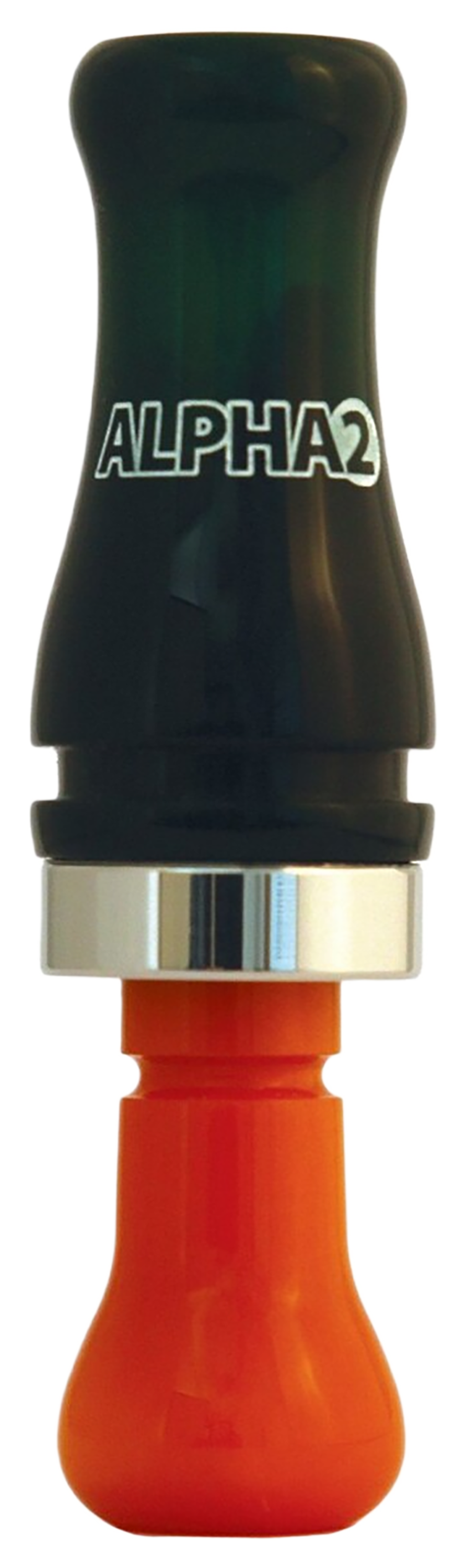 Image of RNT Calls Alpha 2 Double Reed Duck Call - Black/Orange