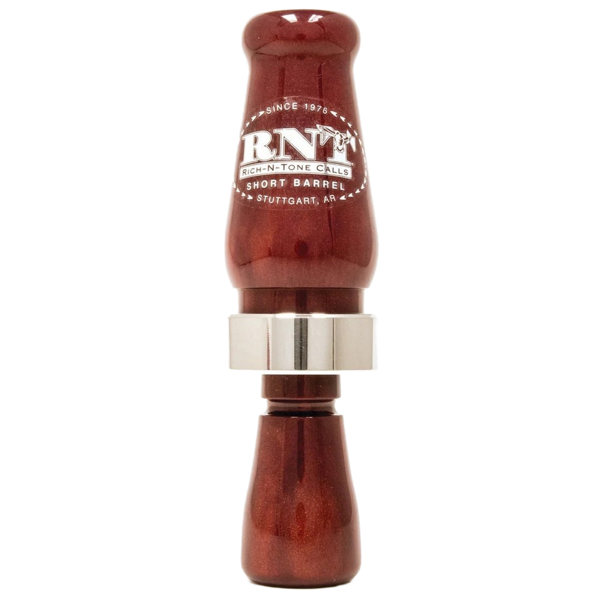 Image of RNT Short Barrel Single Reed Duck Call - Black Cherry
