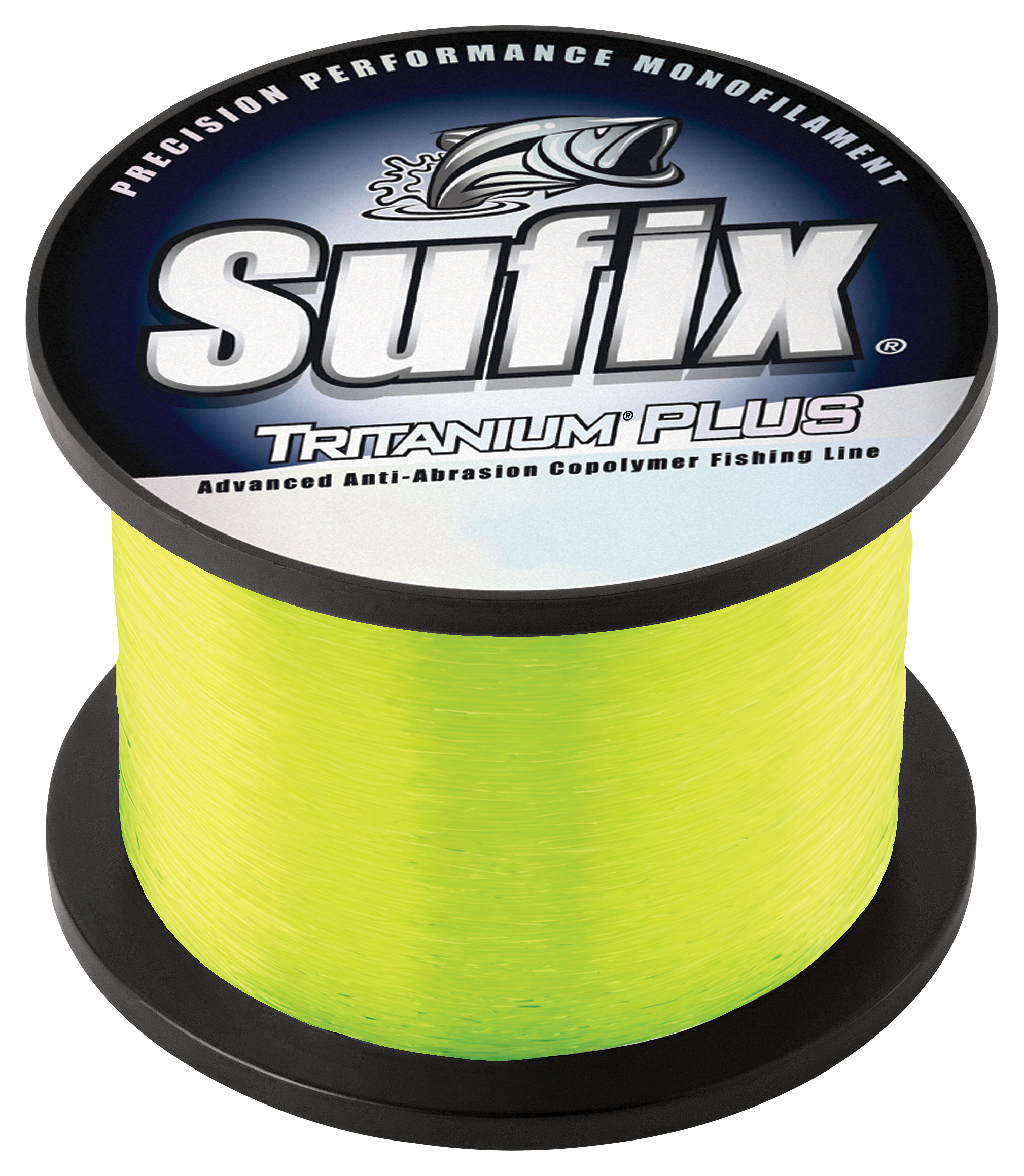 Image of Sufix Tritanium Plus Copolymer Fishing Line - Chartreuse - 3370 Yards - 17 Lb. Test