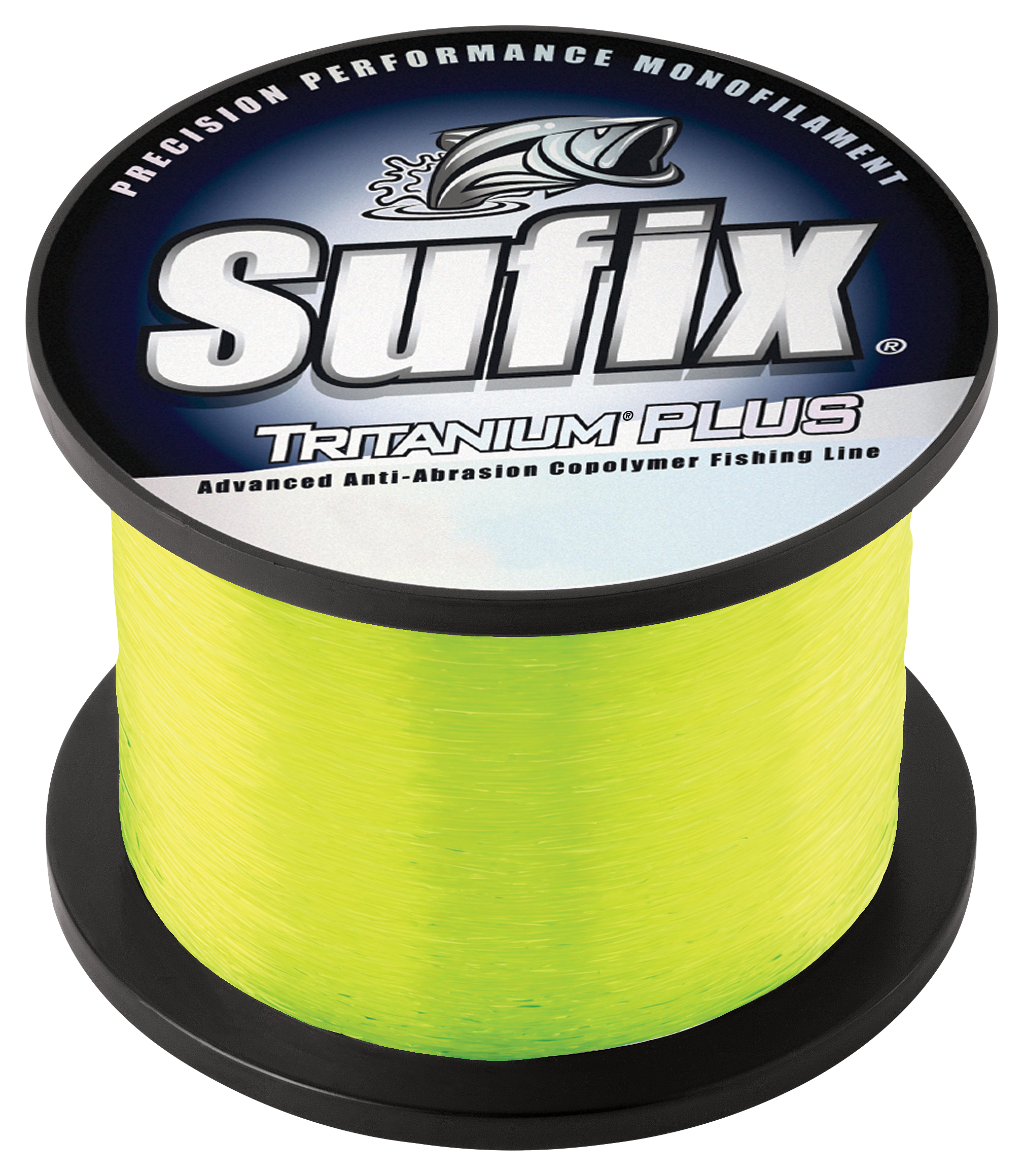 Sufix Tritanium Plus Dark Green Fishing Line 4395 yds - 14 lb Test