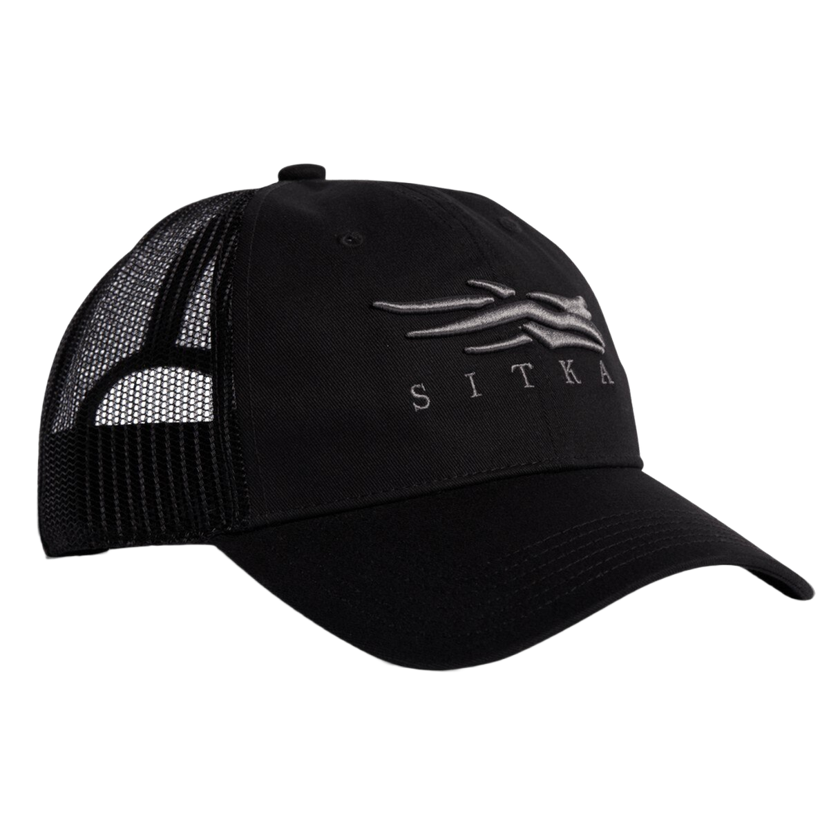 Image of Sitka Icon Lo Pro Trucker Cap - Black/Charcoal