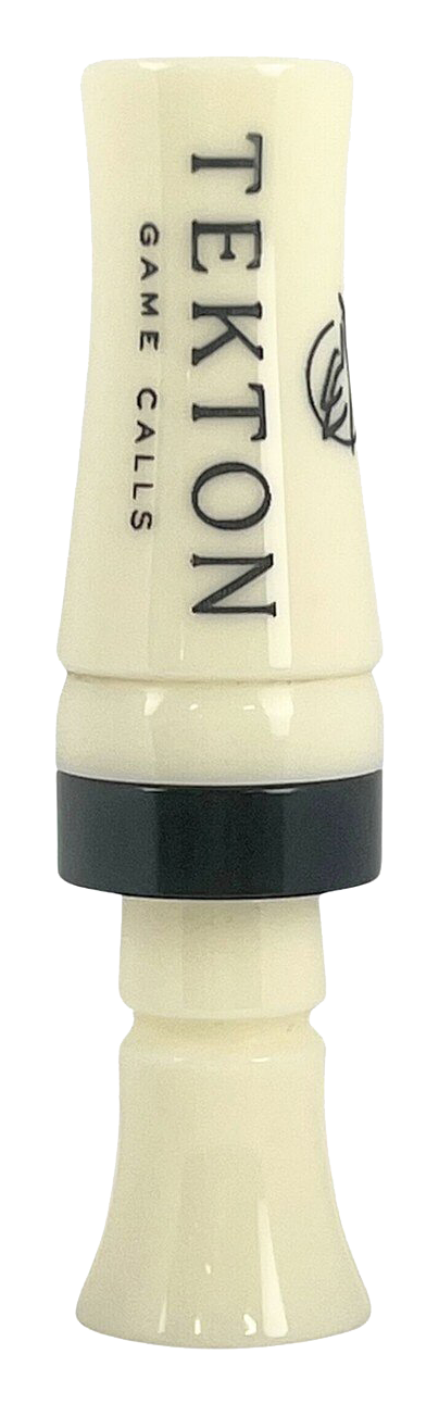 Tekton Dynamis Single Reed Duck Call - Ivory - Tekton Calls