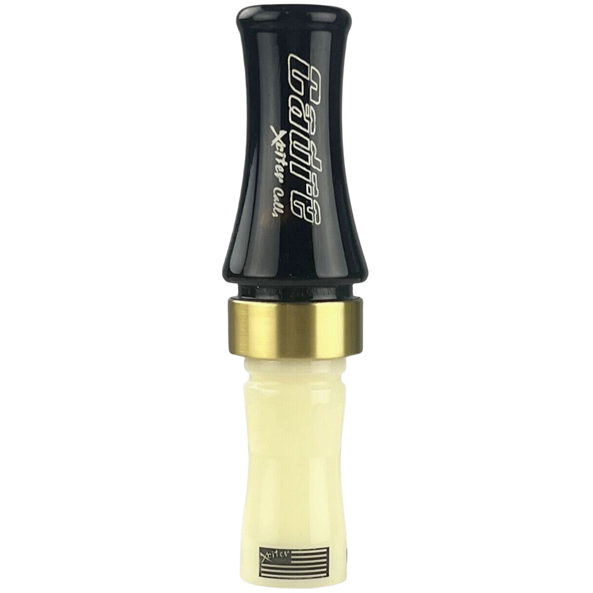 Xciter Cadre Speck Goose Call - Black/Ivory - Xciter Calls