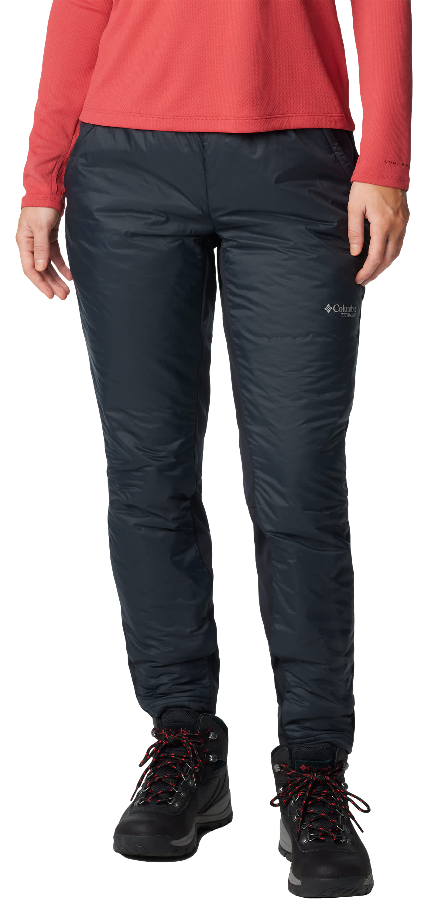 Image of Columbia Silver Leaf Insulated Hybrid Pants for Ladies - Black - S - Long