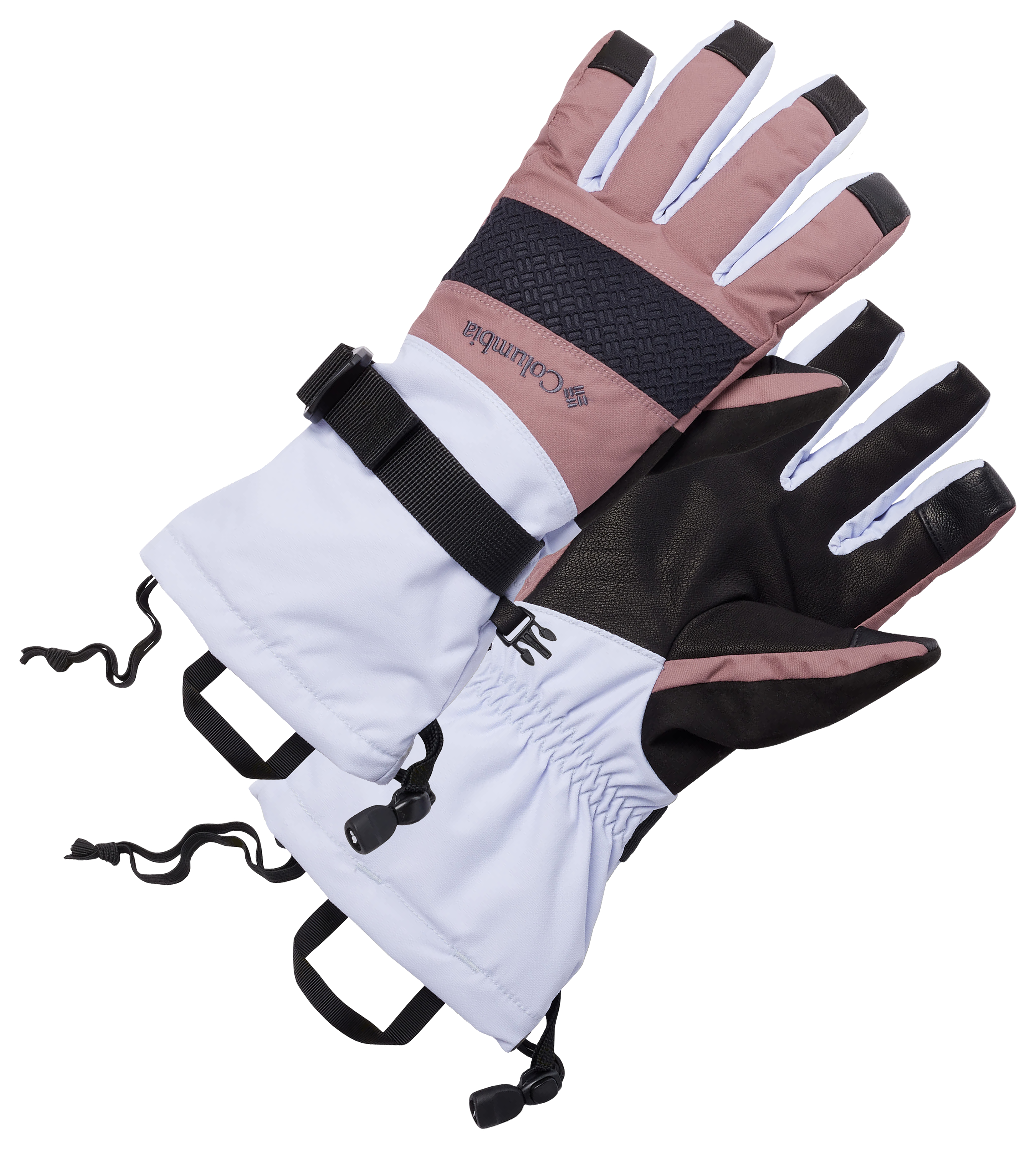 Image of Columbia Whirlibird III Gloves for Ladies - Fig/Snowdrift - XL