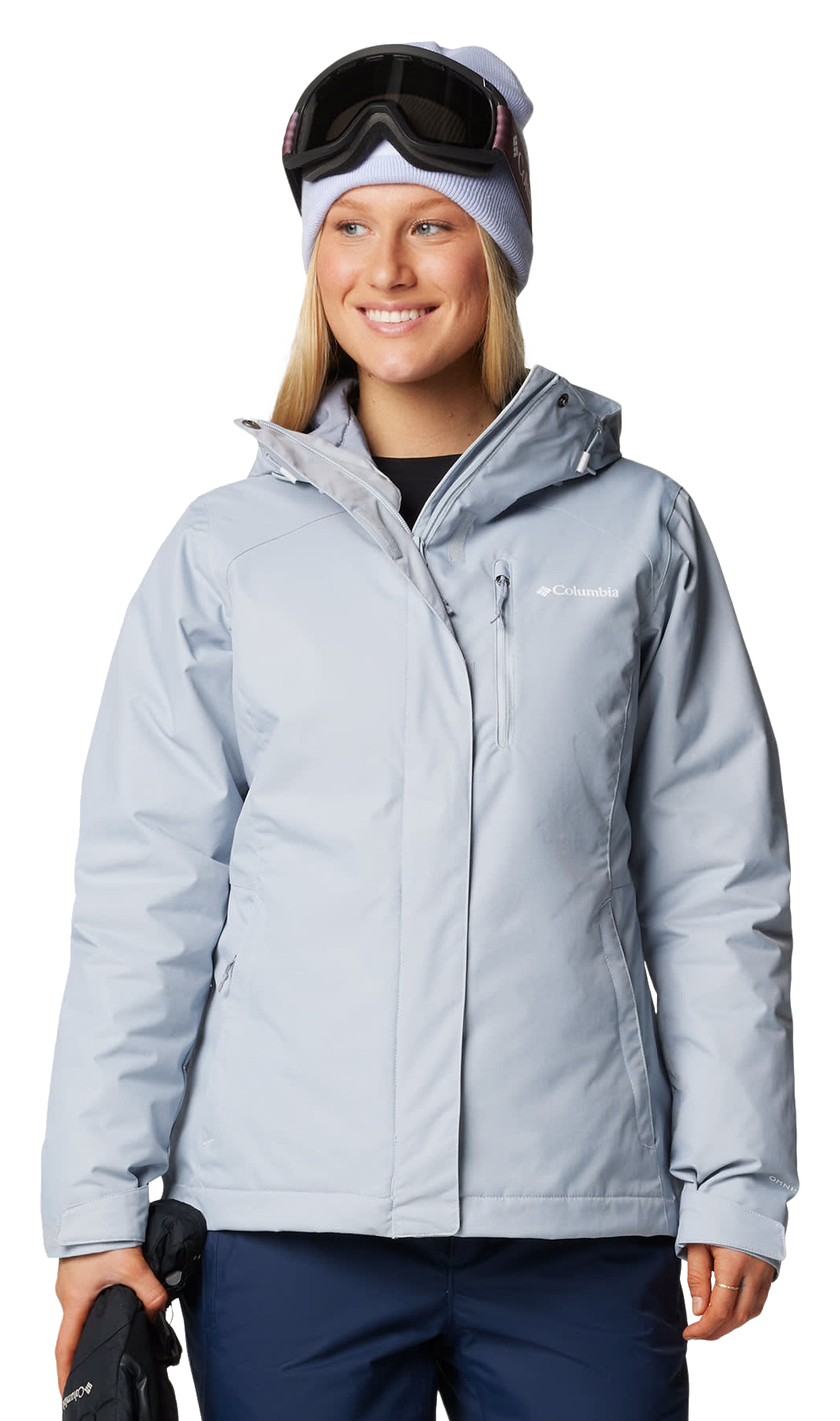 Image of Columbia Whirlibird V Interchange Jacket for Ladies - Cirrus Grey Cross Dye - S