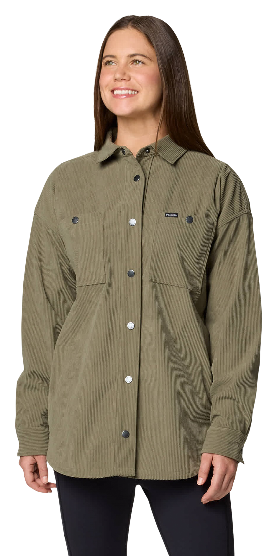 Columbia Blue Point Creek Corduroy Shirt Jacket for Ladies