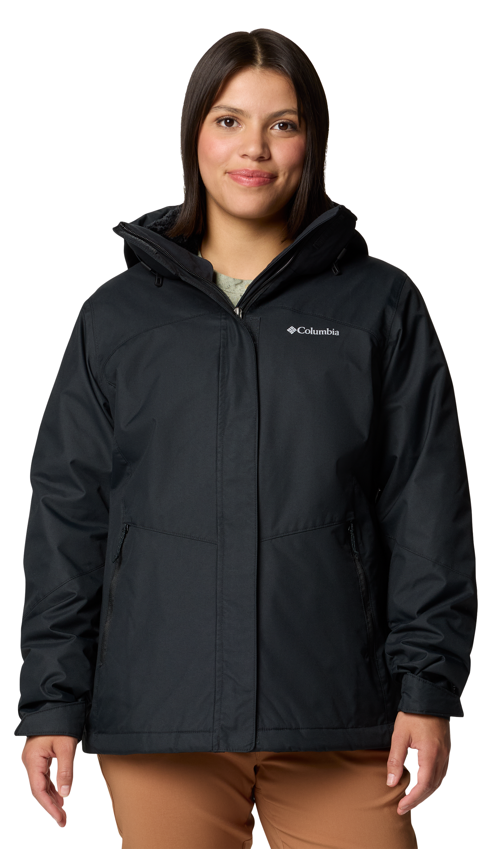 Image of Columbia Bugaboo III Fleece Interchange Jacket for Ladies - Black - XS