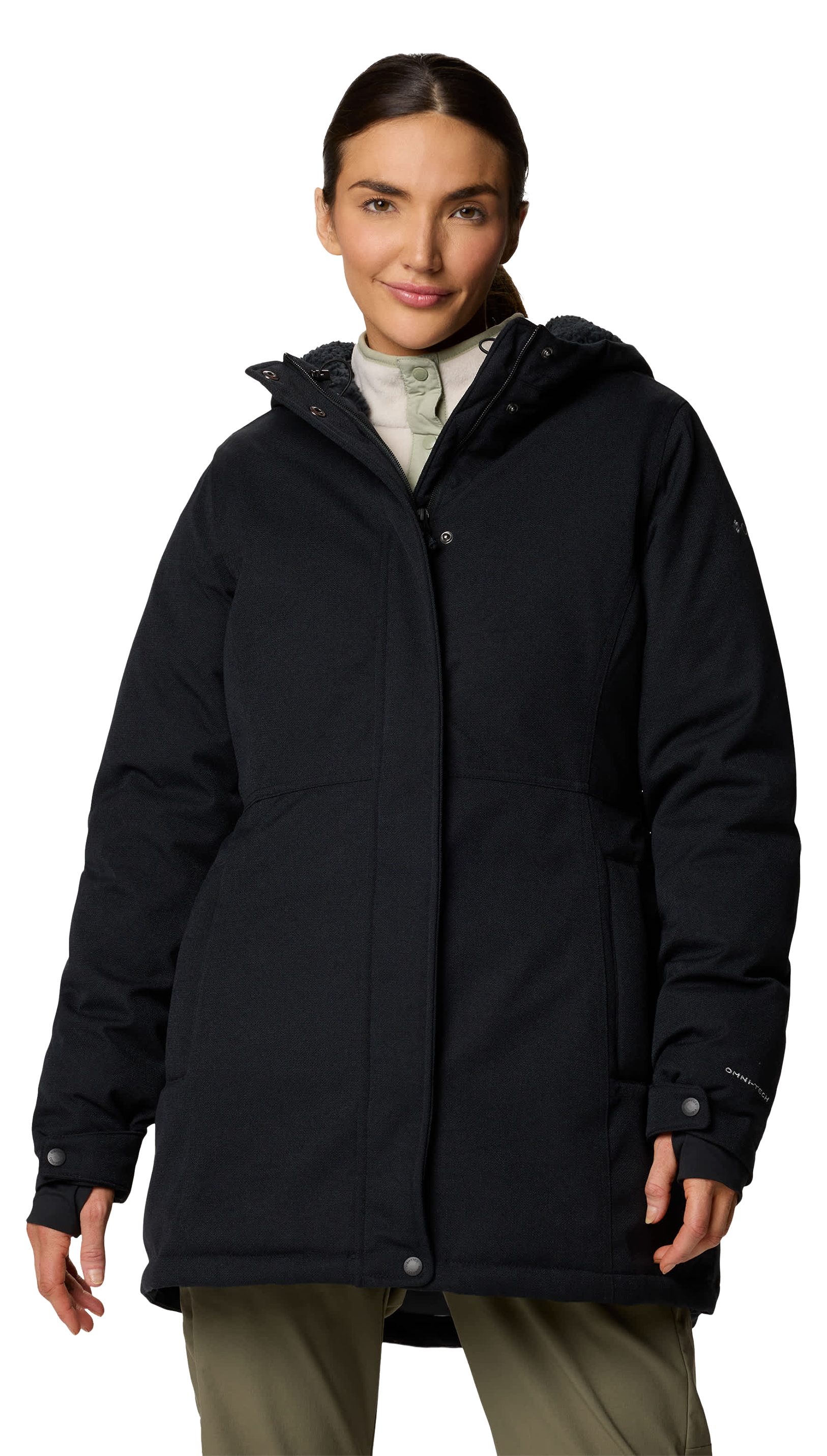 Image of Columbia Alameda Ridge Insulated Parka for Ladies - Black - L