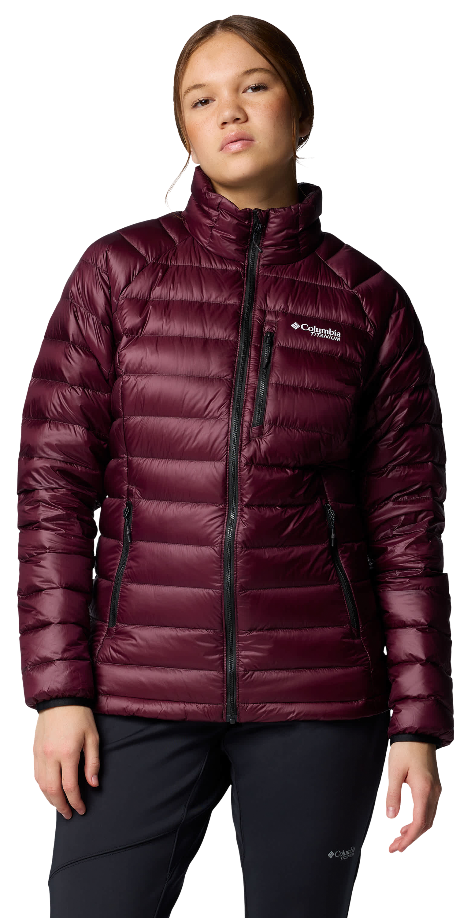 Image of Columbia Arctic Crest Down Jacket for Ladies - Moonvista - M