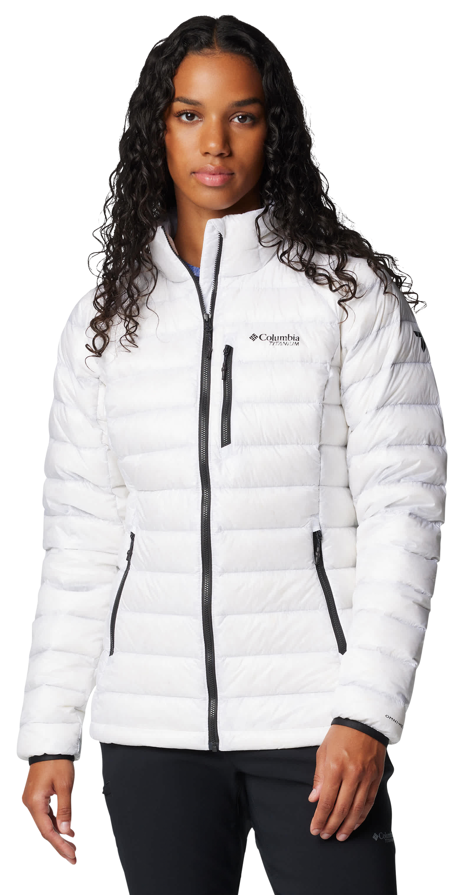 Image of Columbia Arctic Crest Down Jacket for Ladies - White - XXL