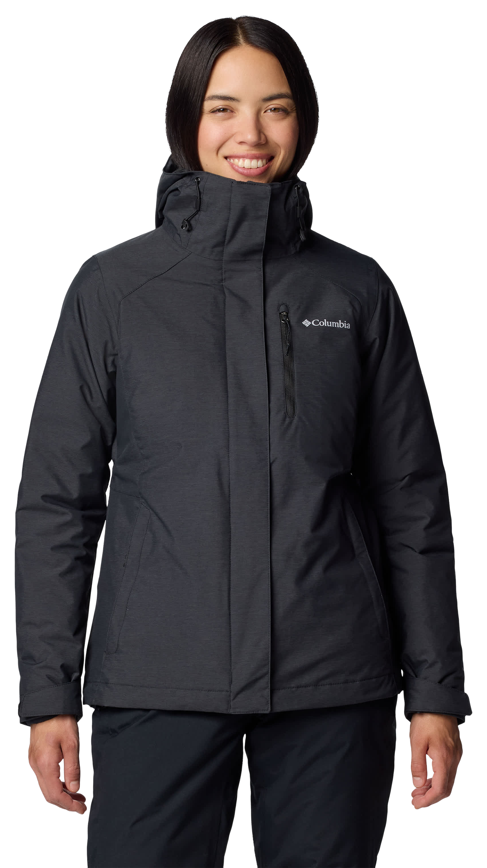 Image of Columbia Whirlibird V Interchange Jacket for Ladies - Black - XS