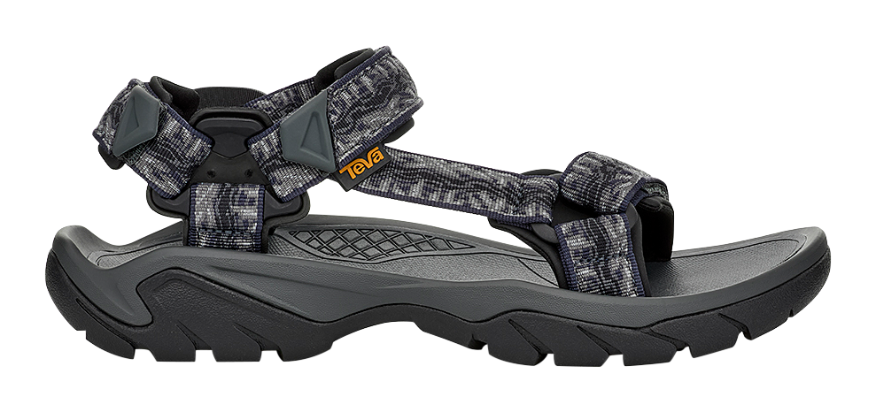 Image of Teva Terra Fi 5 Universal Sandals for Men - Gemline Total Eclipse
