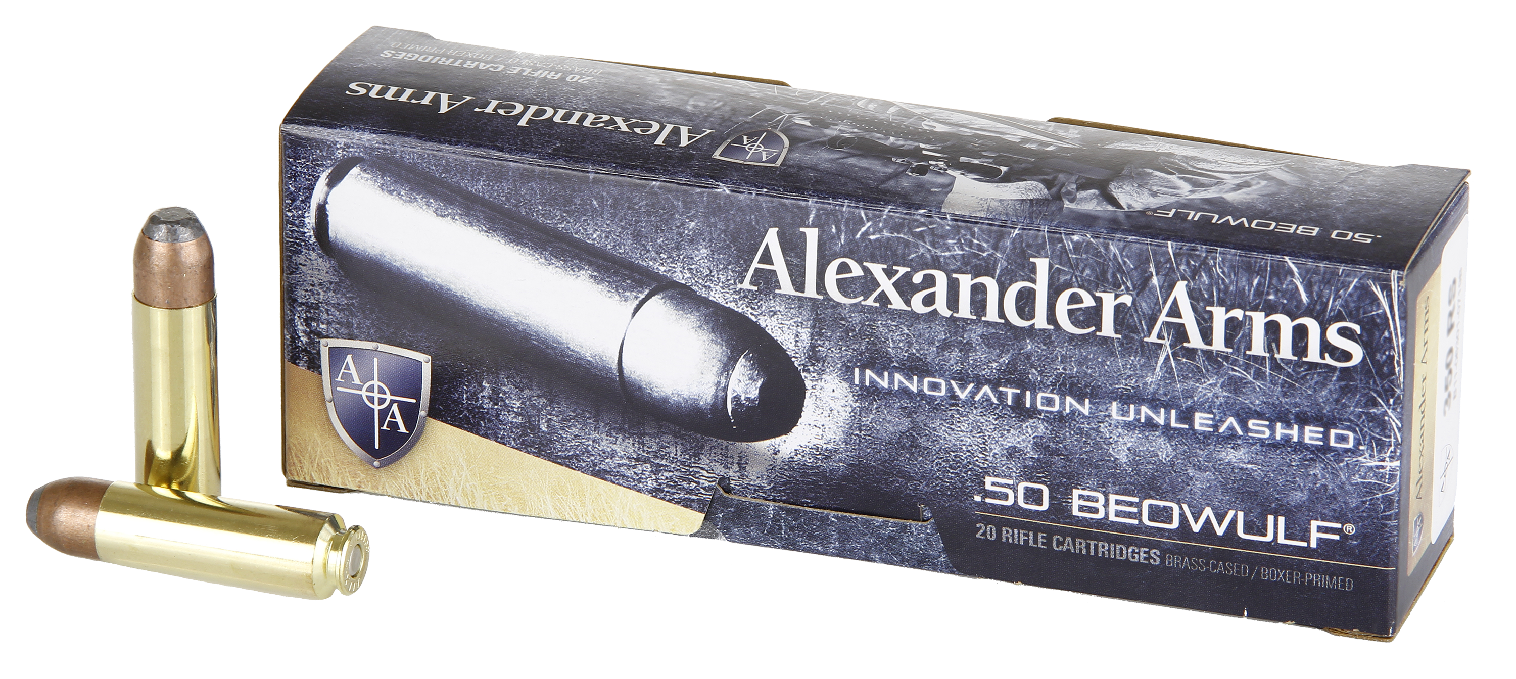 Alexander Arms .50 Beowulf 400 Grain Ammo